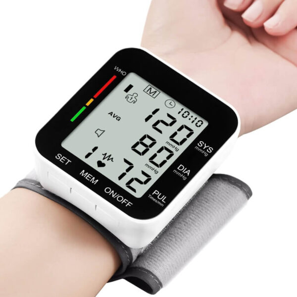 Blood Pressure Monitor Wrist Automatic BP Monitor Voice 2X99