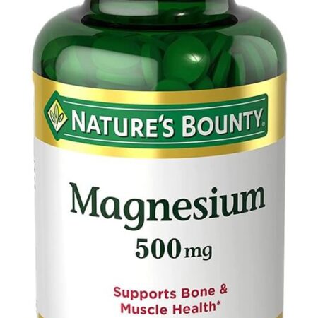 Nature's Bounty Magnesium, Bone and Muscle Health, Whole Body Support