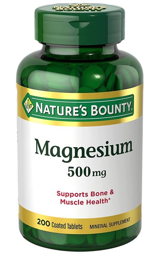 Nature's Bounty Magnesium, Bone and Muscle Health, Whole Body Support